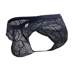 CandyMan Slip Dentelle Elynos Bleu marine
